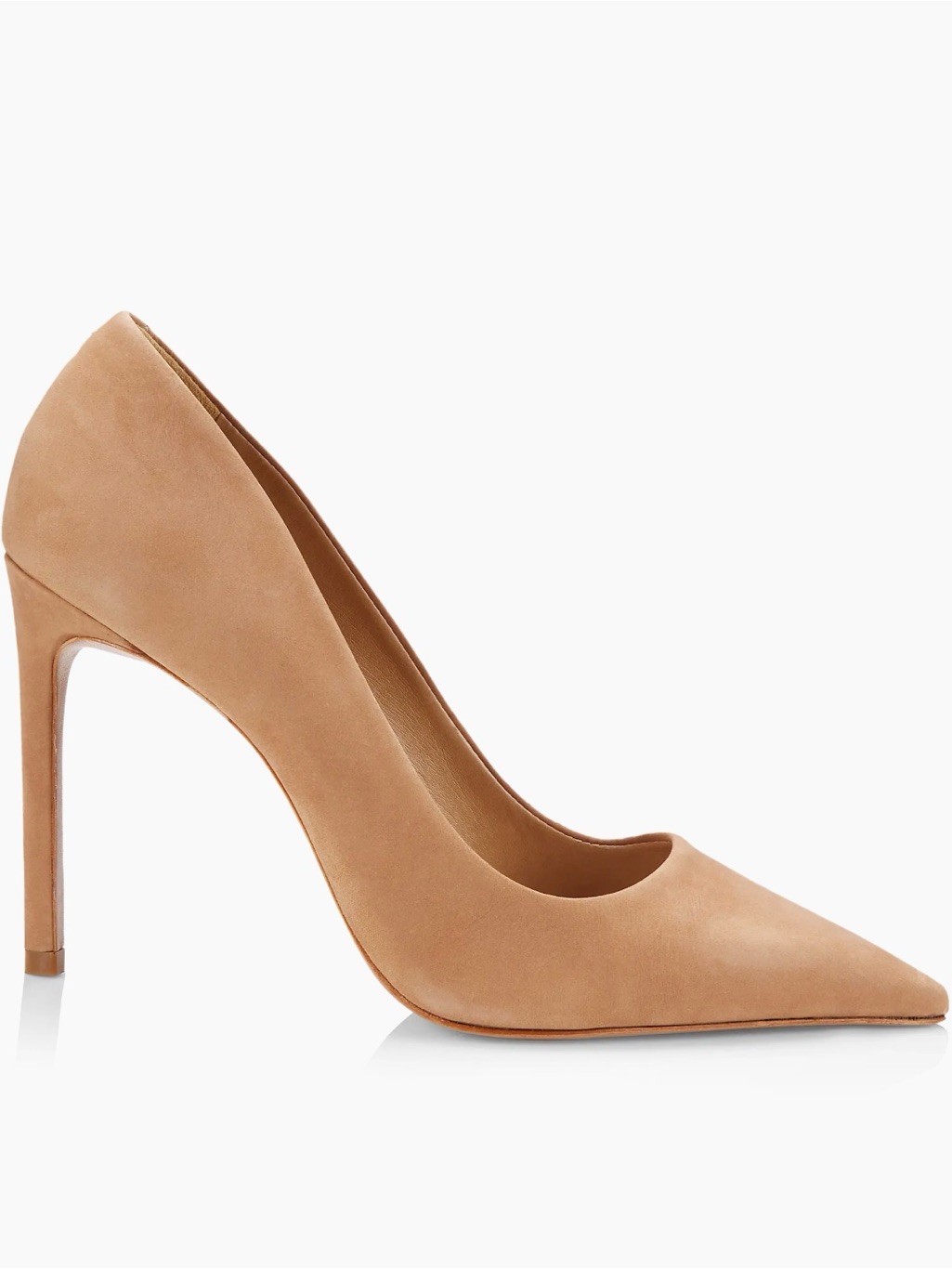 Schutz Suede Lou Pointed-Toe Nubuck Pumps